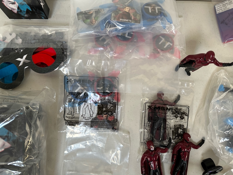 X-Men Days Of Future Past Movie Carl's Jr. / Hardee's Happy / Kid's Meal Toys Project Box With Prototype Toy Samples Cool Kids Designed By The CDM Company 2014 [Photo 8]