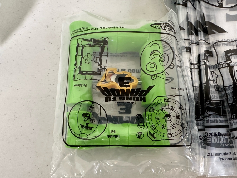 Kung Fu Panda 3 Movie Carl's Jr. / Hardee's Happy / Kid's Meal Toys Project Box With Prototype Toy Samples Cool Kids Designed By The CDM Company 2016 [Photo 7]