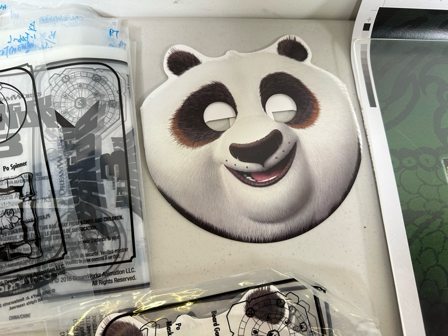 Kung Fu Panda 3 Movie Carl's Jr. / Hardee's Happy / Kid's Meal Toys Project Box With Prototype Toy Samples Cool Kids Designed By The CDM Company 2016 [Photo 10]