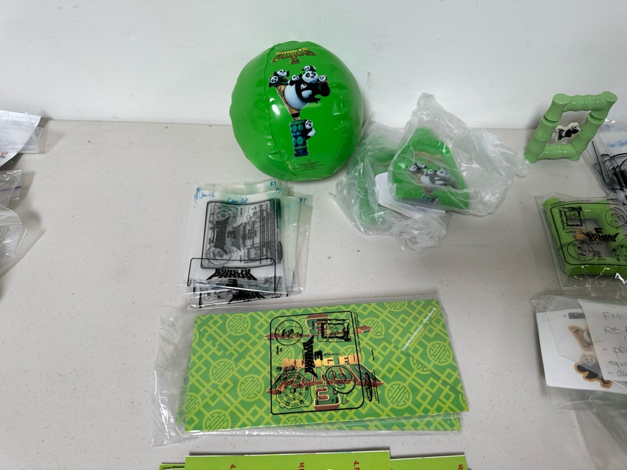 Kung Fu Panda 3 Movie Carl's Jr. / Hardee's Happy / Kid's Meal Toys Project Box With Prototype Toy Samples Cool Kids Designed By The CDM Company 2016 [Photo 3]