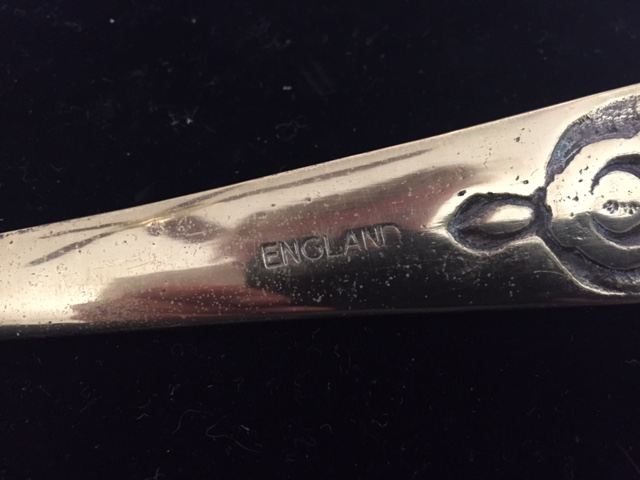 Large English Brass Letter Opener England [Photo 3]