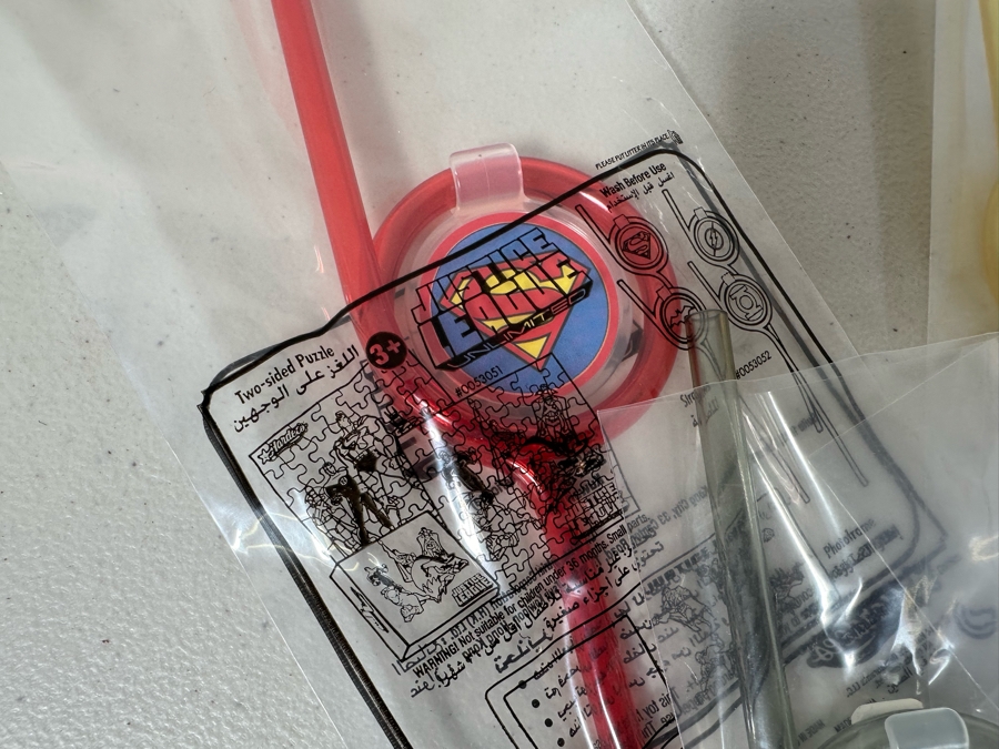 Justice League Unlimited DC Comics Carl's Jr. / Hardee's Happy / Kid's Meal Toys Project Box With Prototype Toy Samples Cool Kids Designed By The CDM Company 2014 [Photo 9]