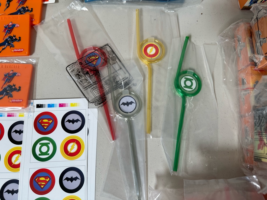 Justice League Unlimited DC Comics Carl's Jr. / Hardee's Happy / Kid's Meal Toys Project Box With Prototype Toy Samples Cool Kids Designed By The CDM Company 2014 [Photo 5]