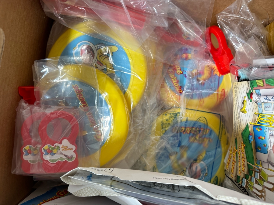 Curious George Carl's Jr. / Hardee's Happy / Kid's Meal Toys Project Box With Prototype Toy Samples Cool Kids Designed By The CDM Company 2016 [Photo 11]