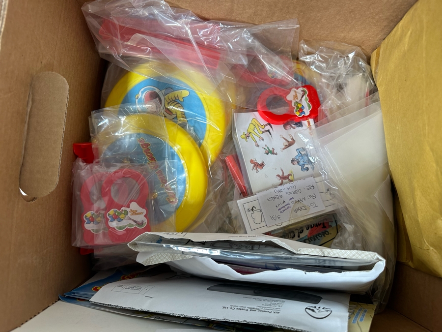Curious George Carl's Jr. / Hardee's Happy / Kid's Meal Toys Project Box With Prototype Toy Samples Cool Kids Designed By The CDM Company 2016 [Photo 10]