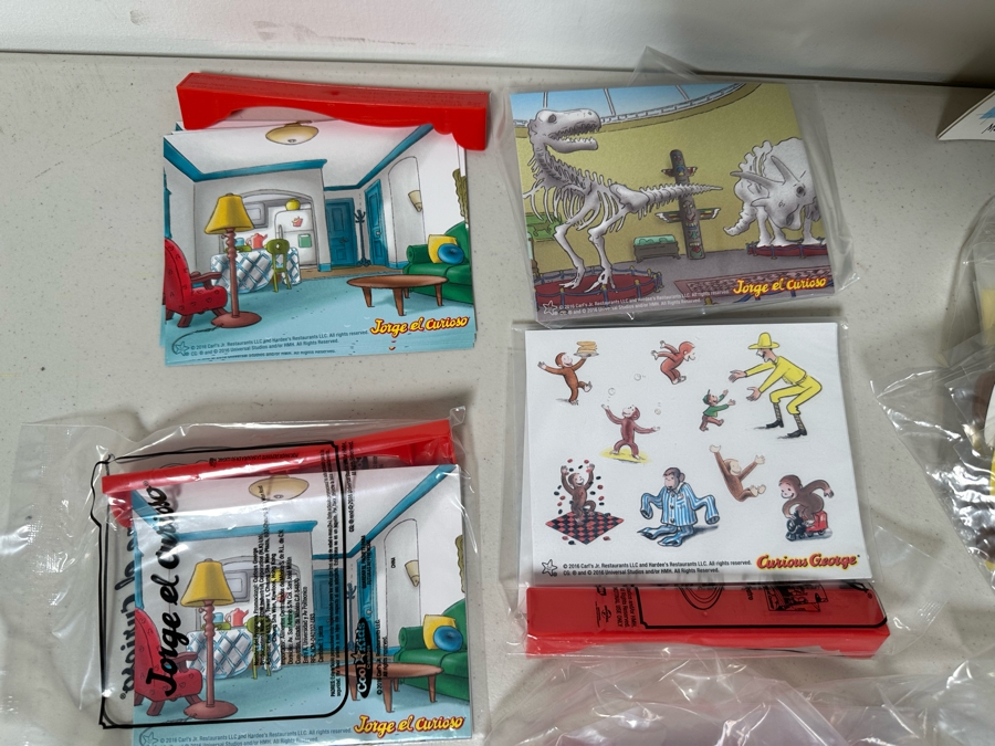 Curious George Carl's Jr. / Hardee's Happy / Kid's Meal Toys Project Box With Prototype Toy Samples Cool Kids Designed By The CDM Company 2016 [Photo 5]