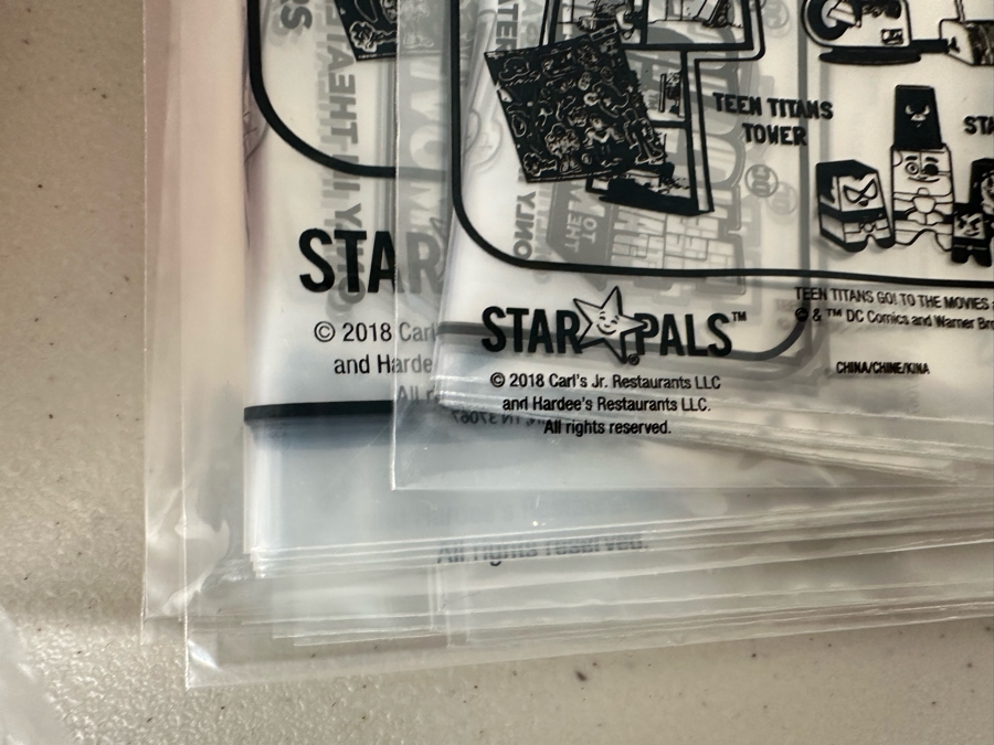 DC Comics Teen Titans Go! To The Movies Movie Carl's Jr. / Hardee's Happy / Kid's Meal Toys Project Box With Prototype Toy Samples Cool Kids Designed By The CDM Company 2018 [Photo 11]