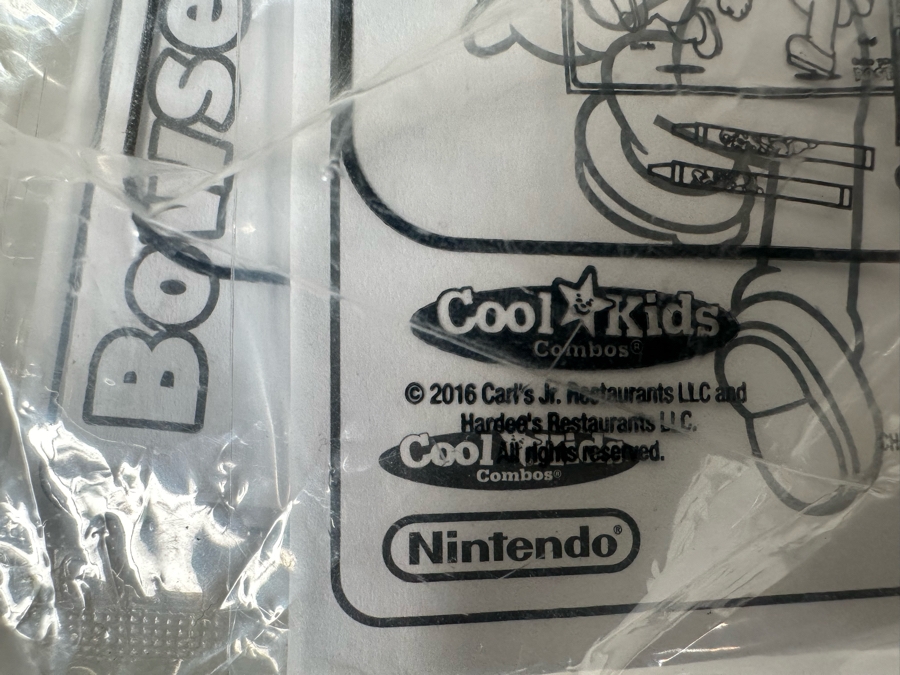 Nintendo Mario And Luigi Carl's Jr. / Hardee's Happy / Kid's Meal Toys Project Box With Prototype Toy Samples Cool Kids Designed By The CDM Company 2016 [Photo 14]