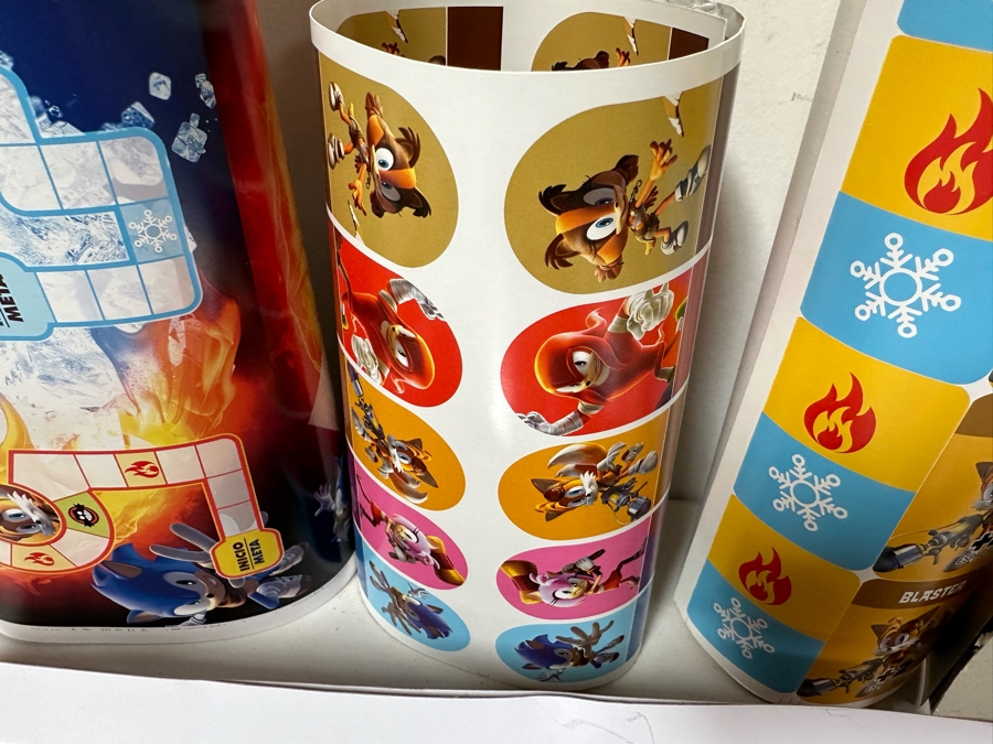 Sonic Boom Fire & Ice Video Game Carl's Jr. / Hardee's Happy / Kid's Meal Toys Project Box With Prototype Toy Samples Cool Kids Designed By The CDM Company 2015 [Photo 8]