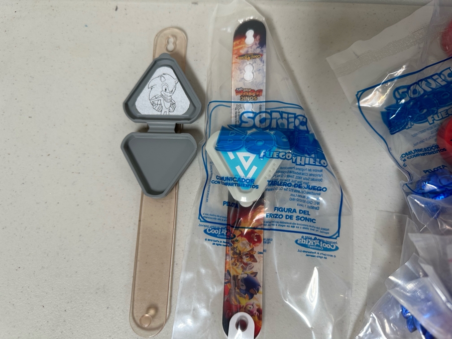 Sonic Boom Fire & Ice Video Game Carl's Jr. / Hardee's Happy / Kid's Meal Toys Project Box With Prototype Toy Samples Cool Kids Designed By The CDM Company 2015 [Photo 5]