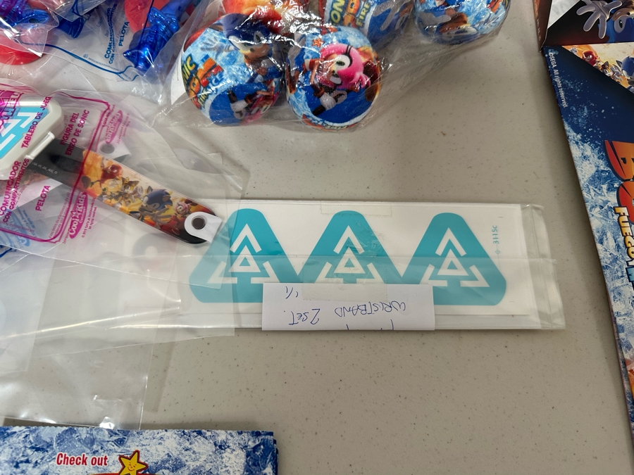 Sonic Boom Fire & Ice Video Game Carl's Jr. / Hardee's Happy / Kid's Meal Toys Project Box With Prototype Toy Samples Cool Kids Designed By The CDM Company 2015 [Photo 6]