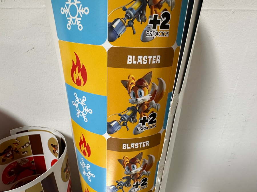 Sonic Boom Fire & Ice Video Game Carl's Jr. / Hardee's Happy / Kid's Meal Toys Project Box With Prototype Toy Samples Cool Kids Designed By The CDM Company 2015 [Photo 7]