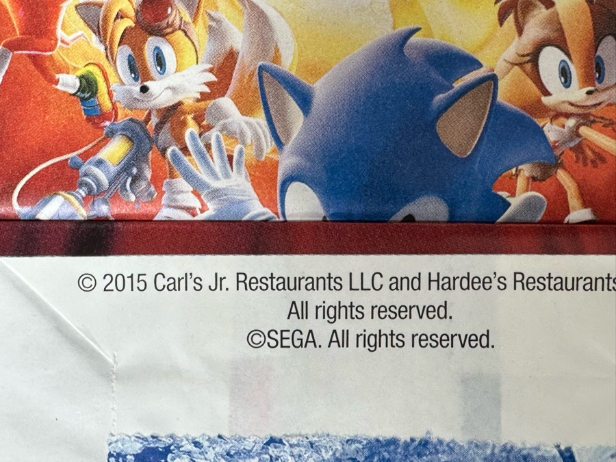 Sonic Boom Fire & Ice Video Game Carl's Jr. / Hardee's Happy / Kid's Meal Toys Project Box With Prototype Toy Samples Cool Kids Designed By The CDM Company 2015 [Photo 14]