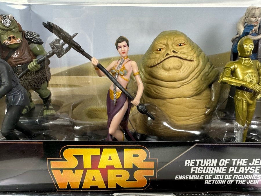 Pair Of Disney Store Star Wars Playsets: A New Hope Figurine Playset & Return Of The Jedi Figurine Playset New In Packaging [Photo 8]