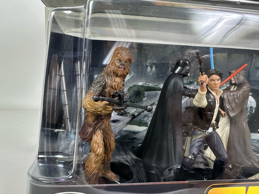 Pair Of Disney Store Star Wars Playsets: A New Hope Figurine Playset & Return Of The Jedi Figurine Playset New In Packaging [Photo 6]