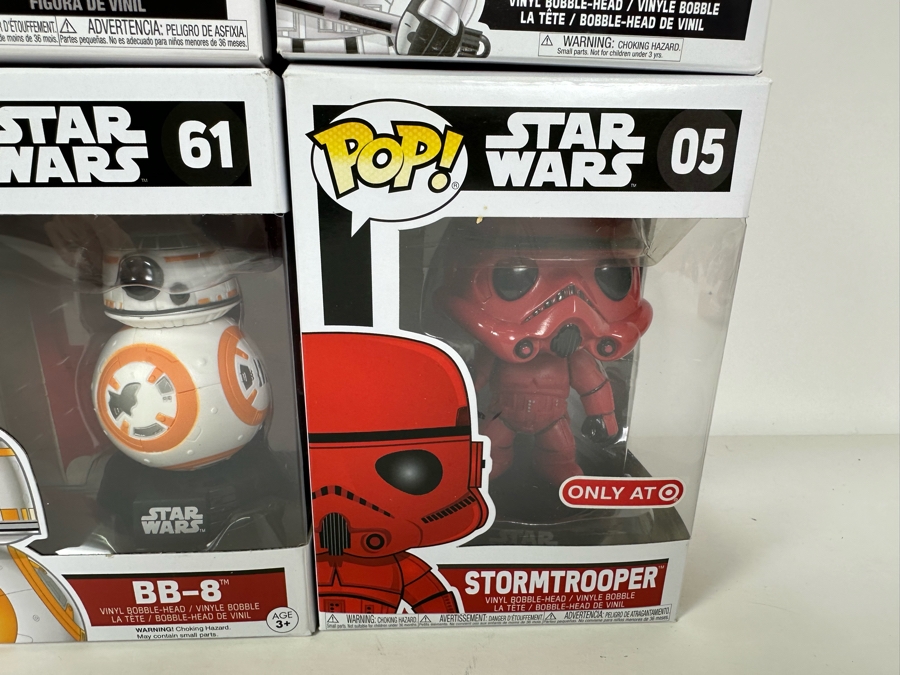 Disney Funko Toys Pop! Vinyl Figurines Star Wars, Disney's Mickey Mouse & Disney's The Little Mermaid Ursula - 6 Figurines New In Packaging [Photo 5]