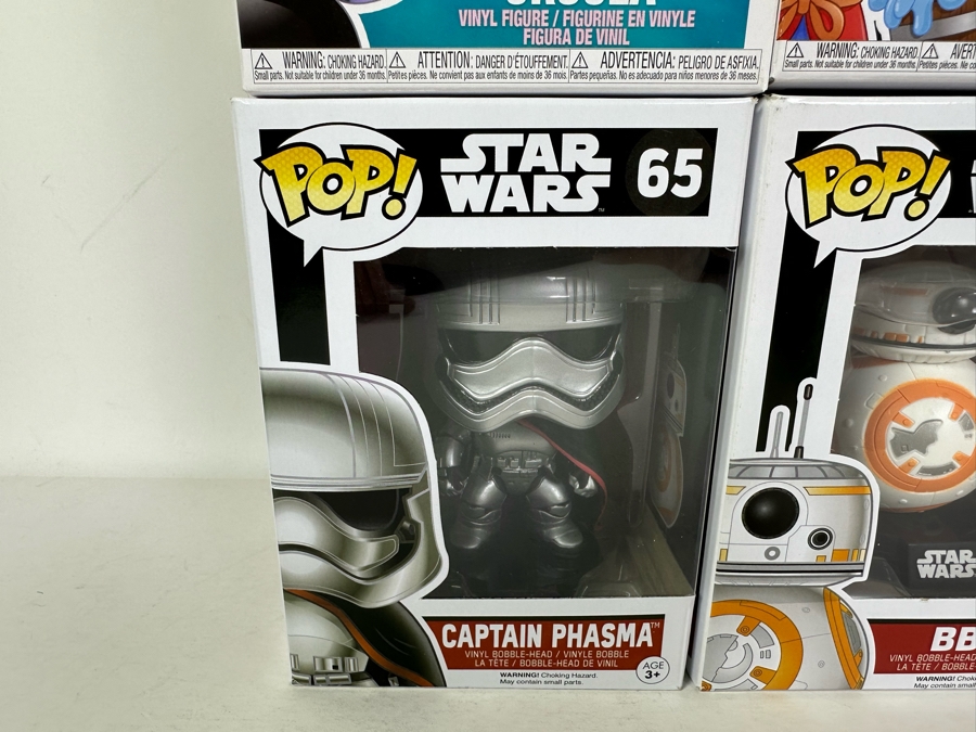 Disney Funko Toys Pop! Vinyl Figurines Star Wars, Disney's Mickey Mouse & Disney's The Little Mermaid Ursula - 6 Figurines New In Packaging [Photo 7]