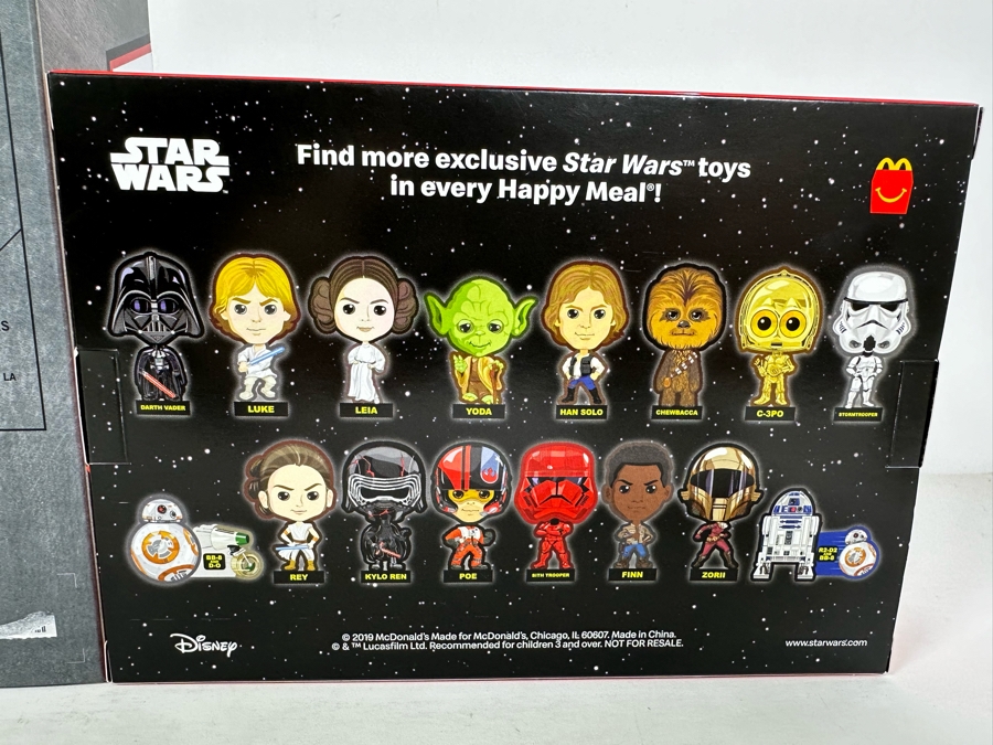 Disney Store Star Wars Die Cast Action Figure Elite Series First Order Stormtrooper, Star Wars Crochet Kit & Star Wars Dark Side Saga Set McDonalds [Photo 8]