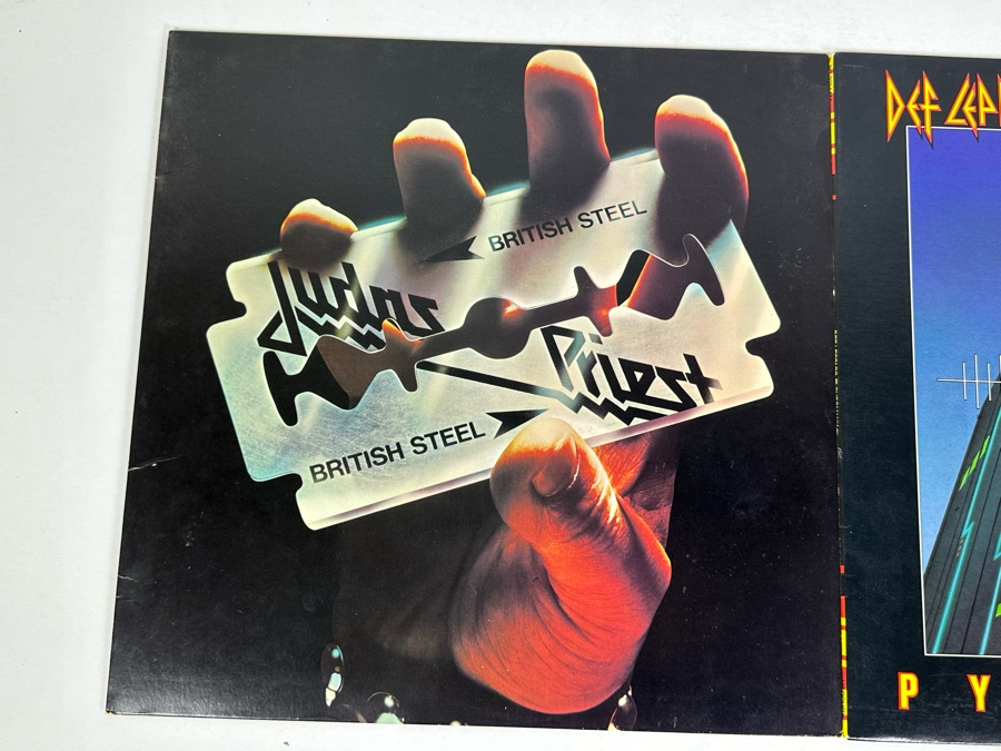 Judas Priest & Def Leppard Vinyl Records [Photo 2]