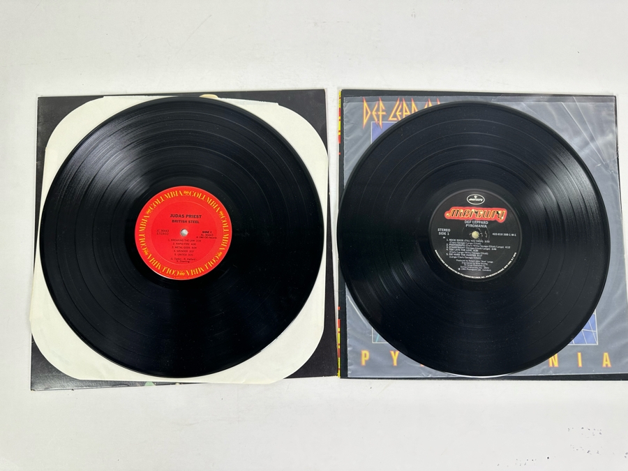 Judas Priest & Def Leppard Vinyl Records [Photo 5]