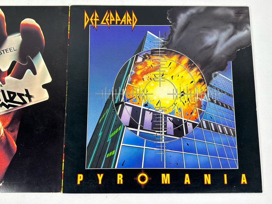 Judas Priest & Def Leppard Vinyl Records [Photo 3]