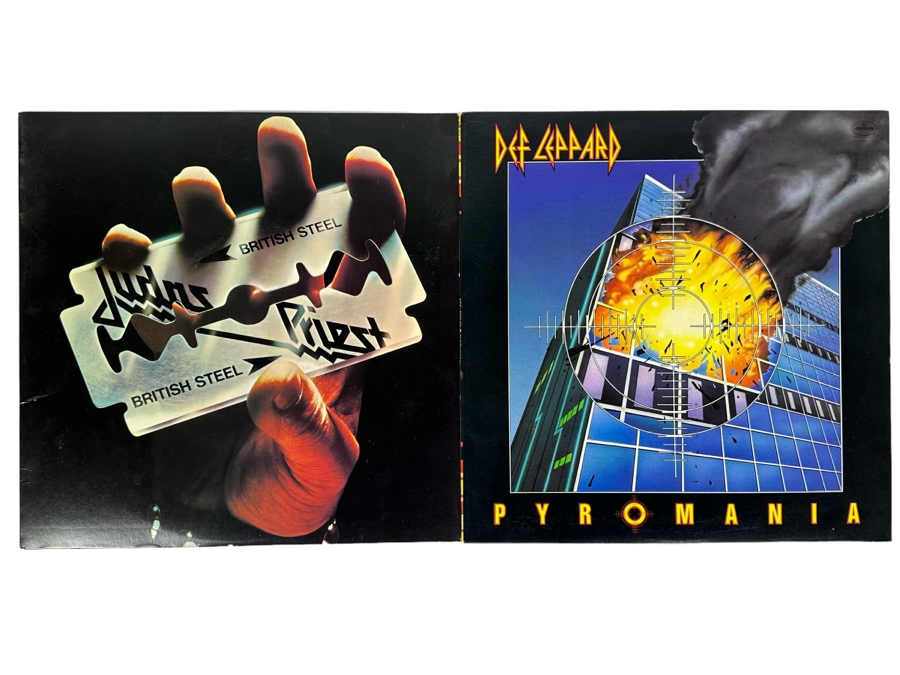 Judas Priest & Def Leppard Vinyl Records