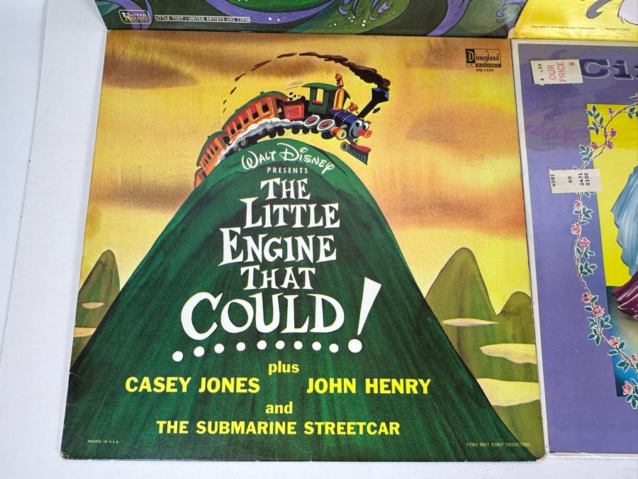 Various Walt Disney & Kids Vinyl Records [Photo 7]