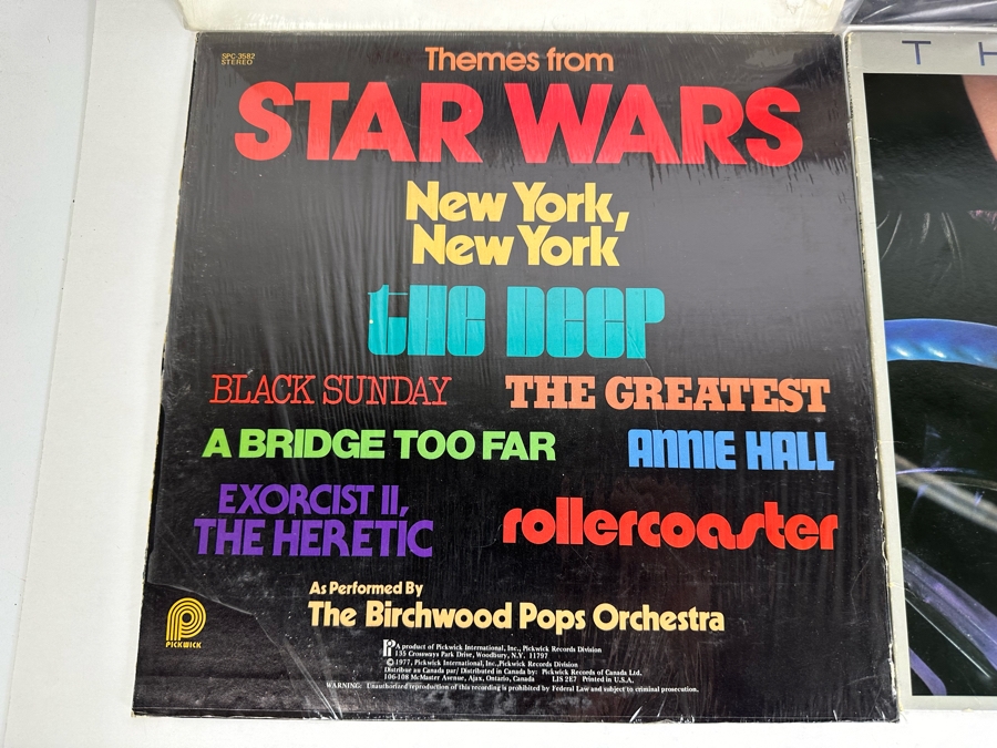 Vinyl Records Lot: Eurythmics, The Cars, The Ventures, Soft Cell, Pop Muzik By M (Robin Scott) & Movie Themes Including Star Wars [Photo 7]