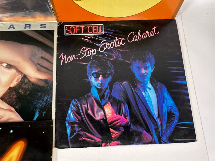 Vinyl Records Lot: Eurythmics, The Cars, The Ventures, Soft Cell, Pop Muzik By M (Robin Scott) & Movie Themes Including Star Wars [Photo 5]