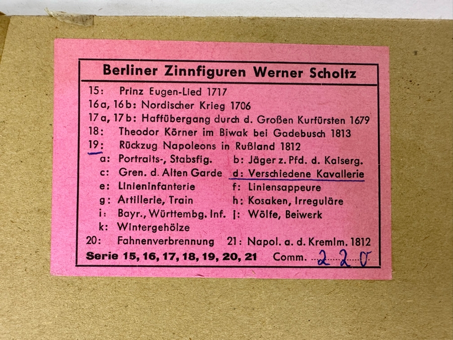 Vintage Berliner Zinnfiguren Werner Scholtz [Photo 5]