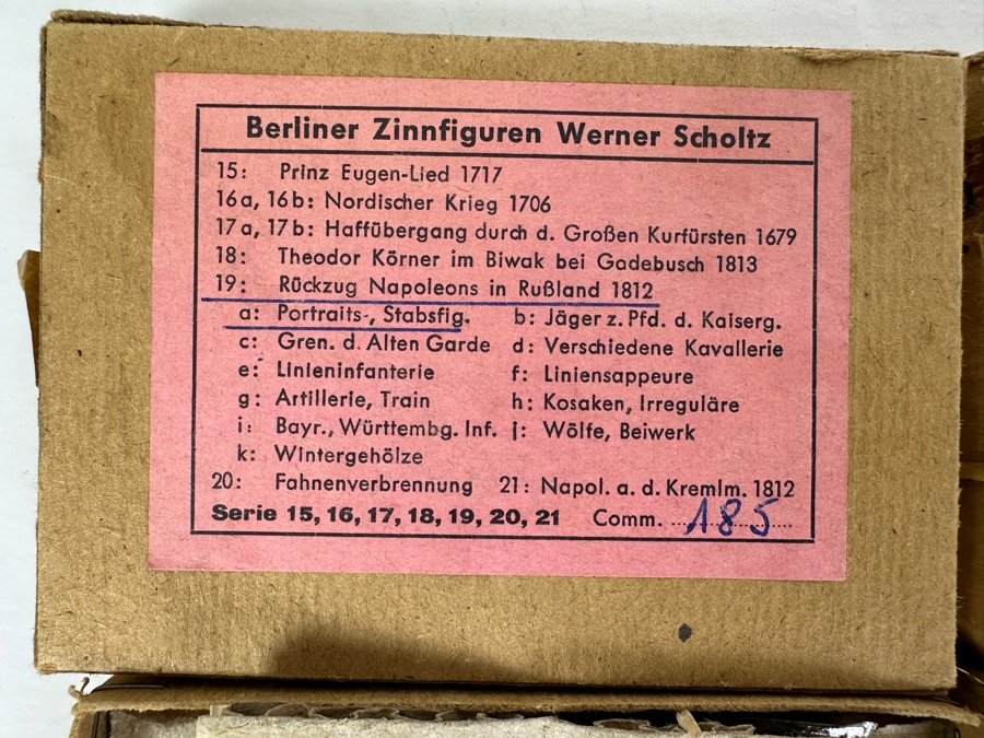 Vintage Berliner Zinnfiguren Werner Scholtz [Photo 3]