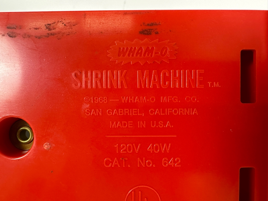 Vintage 1968 WHAM-O Shrink Machine 7W X 5D X 4.5H [Photo 12]