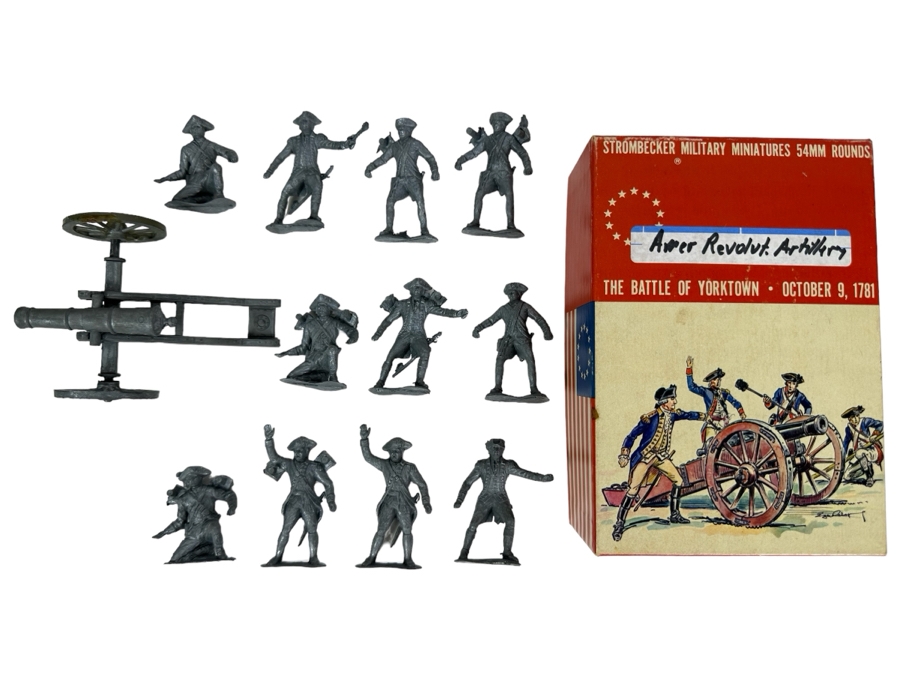 Vintage Strombecker Military Miniatures The Battle Of Yorktown [Photo 1]