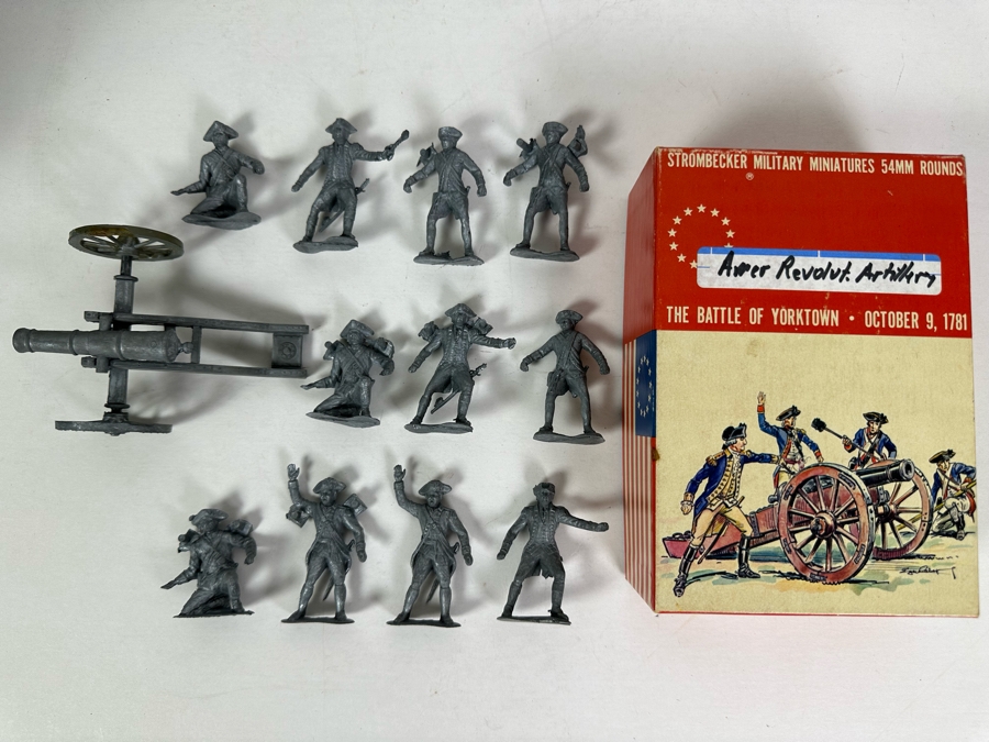 Vintage Strombecker Military Miniatures The Battle Of Yorktown [Photo 2]