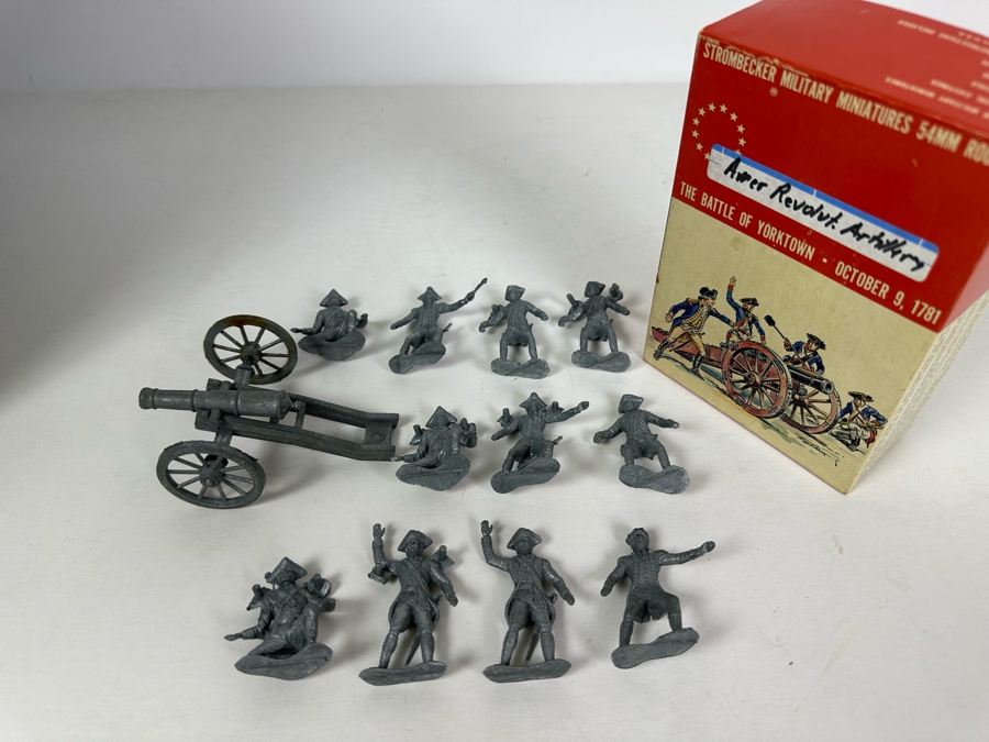 Vintage Strombecker Military Miniatures The Battle Of Yorktown [Photo 7]