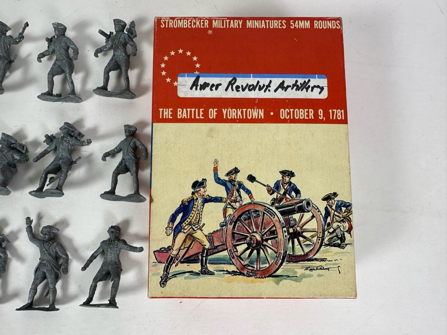 Vintage Strombecker Military Miniatures The Battle Of Yorktown [Photo 3]