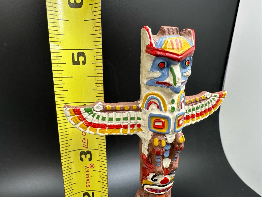 (4) Vintage Elastolin Germany O&M Hausser Toy Cowboys And Indians Miniature Figures [Photo 14]