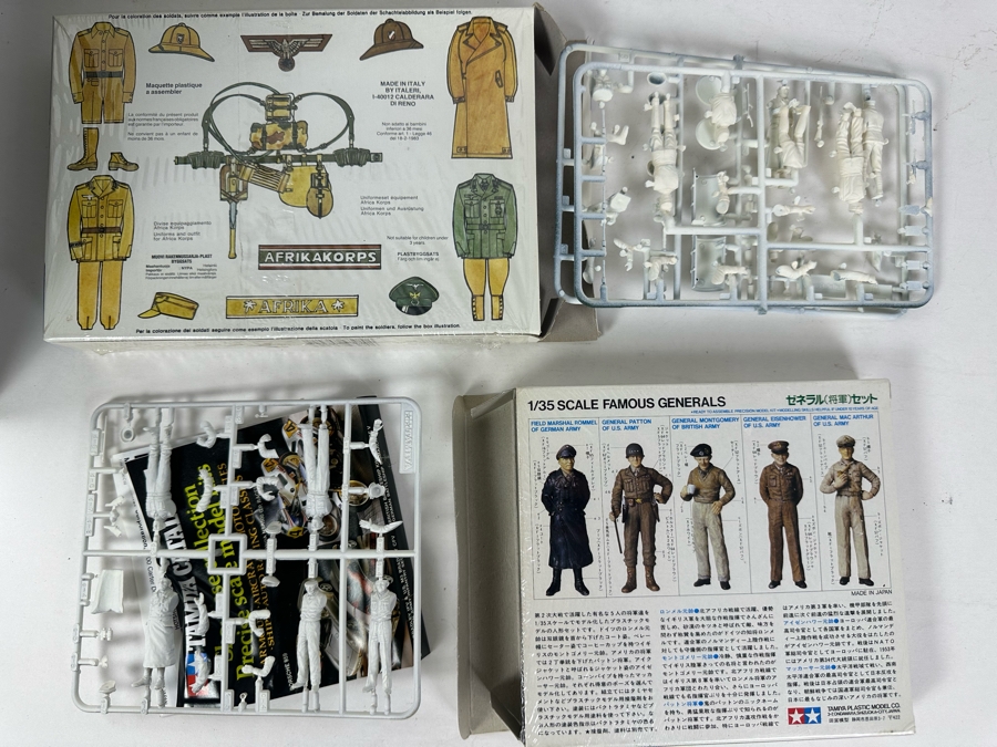 Pair Of Military Model Kits: Famous Generals Tamiya & Afrikakorps Italeri [Photo 6]