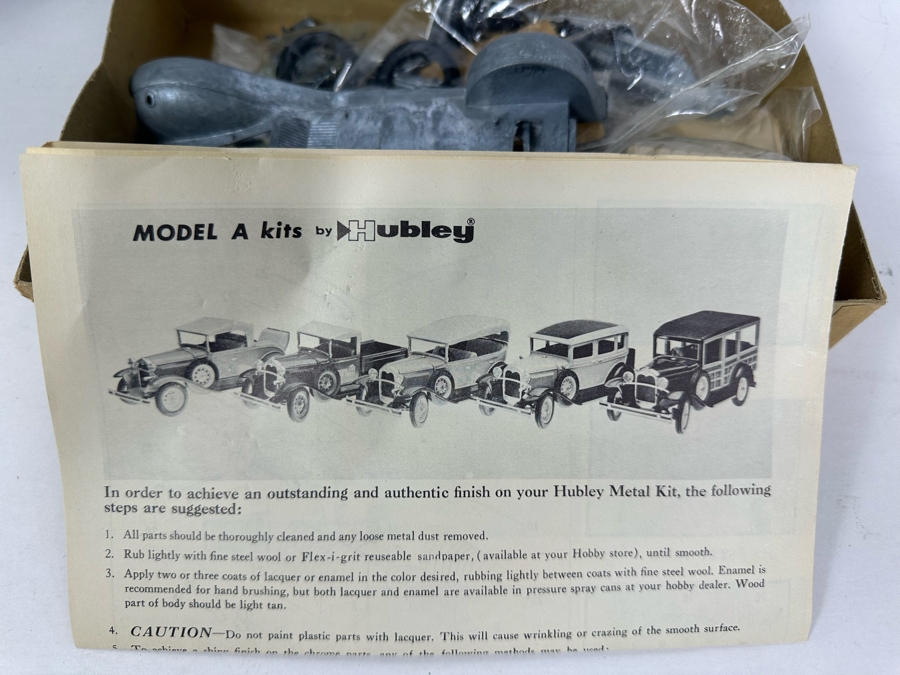 Vintage Hubley Metal Car Kit For The Model A Phaeton [Photo 4]