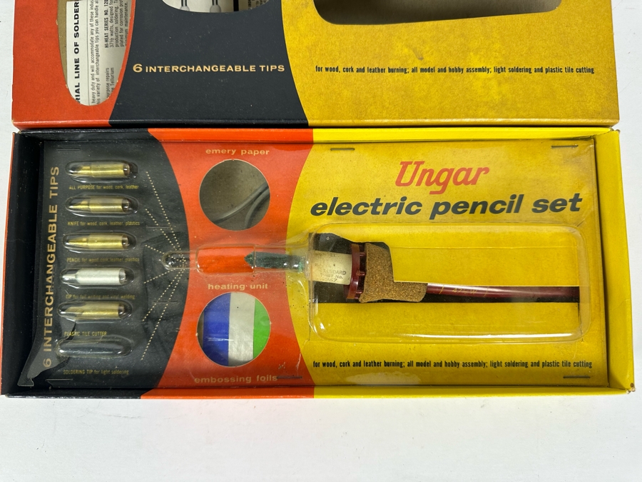 Ungar Electric Pencil Set New In Packaging [Photo 2]