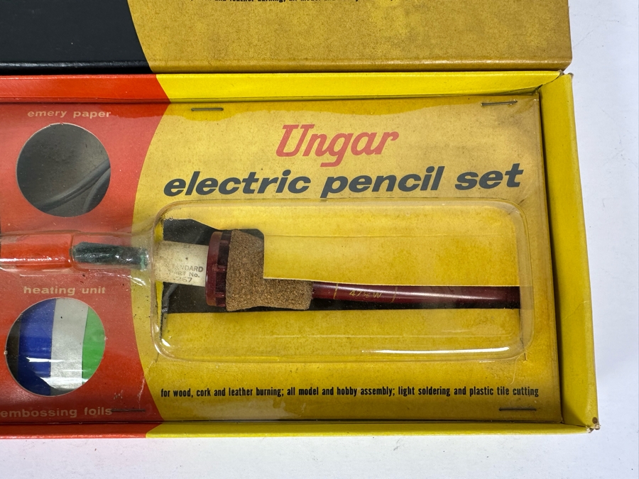 Ungar Electric Pencil Set New In Packaging [Photo 4]