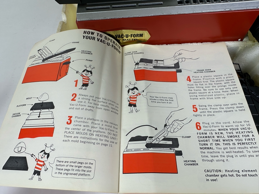 Vintage 1965 Mattel Vac-U-Form Toy (Missing Bottom Of Box) [Photo 5]