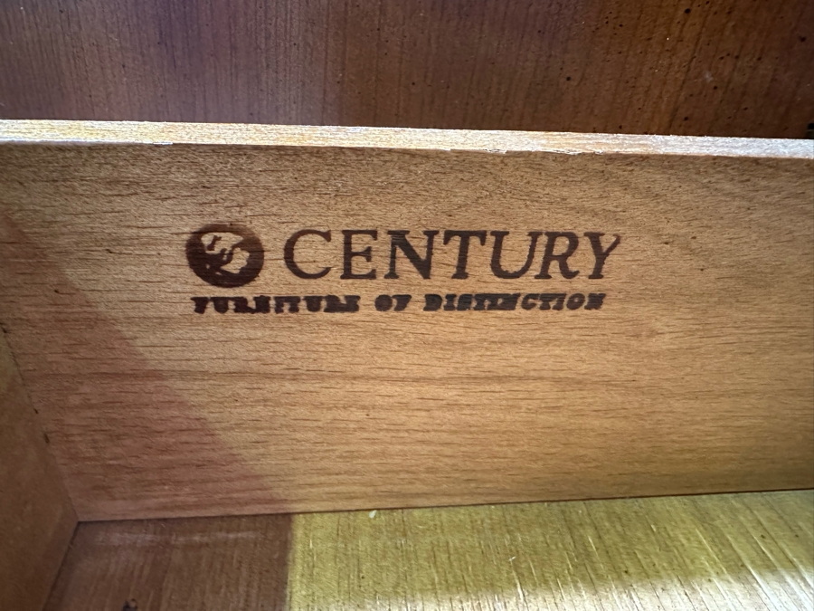 JUST ADDED - Century Furniture Of Distinction Wooden Bar Cabinet 43W X 20D X 83H [Photo 8]