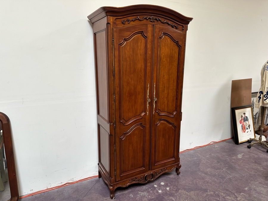 JUST ADDED - Century Furniture Of Distinction Wooden Bar Cabinet 43W X 20D X 83H [Photo 3]