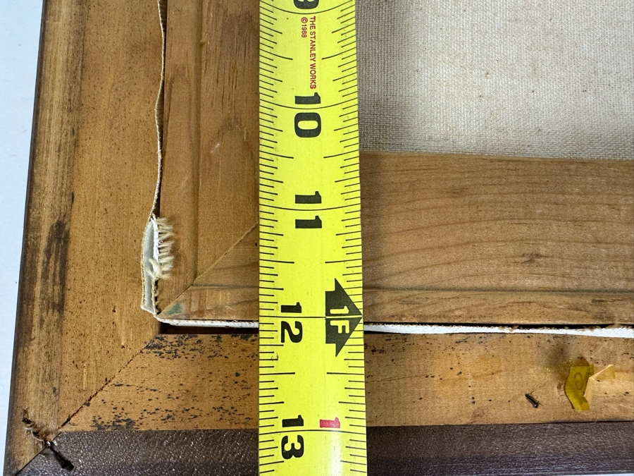 Dr. David D. Michaels Original Oil On Canvas Portrait Of A Native American Chief 9 X 12 Framed 12 X 15 [Photo 10]