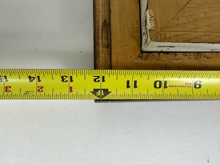 Dr. David D. Michaels Original Oil On Canvas Portrait Of A Native American Chief 9 X 12 Framed 12 X 15 [Photo 11]