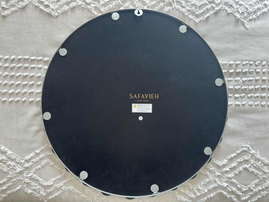 Safavieh New York Metal Round Modern Wall Mirror 25R [Photo 5]