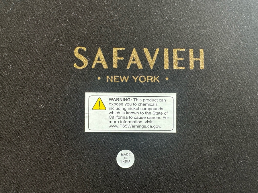 Safavieh New York Metal Round Modern Wall Mirror 25R [Photo 6]