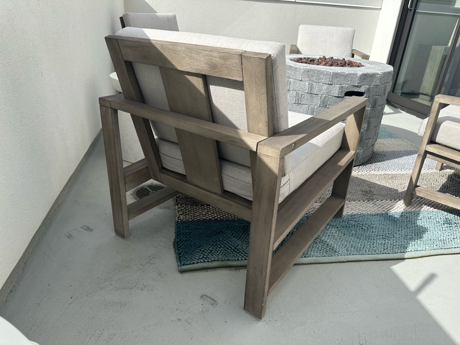 Four Pottery Barn Armchairs 27.5W X 30D X 30H Retails $1,174 [Photo 6]