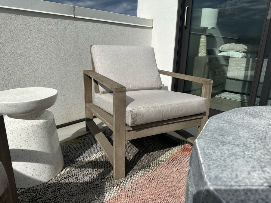 Four Pottery Barn Armchairs 27.5W X 30D X 30H Retails $1,174 [Photo 8]